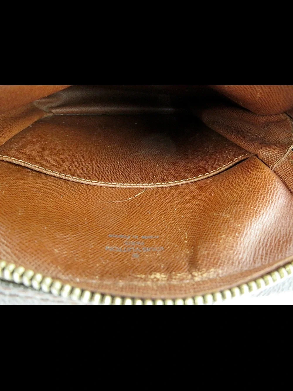 Louis Vuitton Monogram Canvas Brown & Tan Messenger Bag